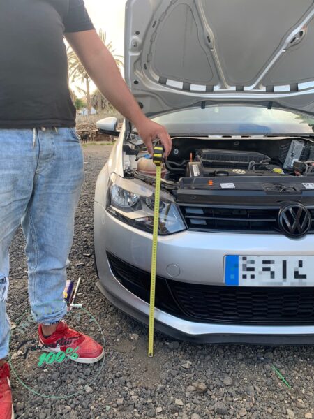 Homologación Suspensión VW Polo. Fuerteventura