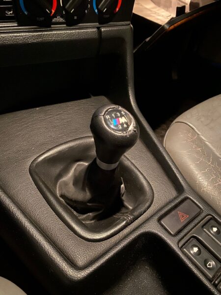 Homologación de cambio de caja de cambios a manual en BMW 525IA
